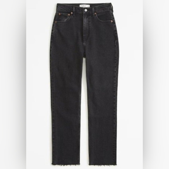 Abercrombie & Fitch Denim - NWT Abercrombie high-rise straight ankle jeans